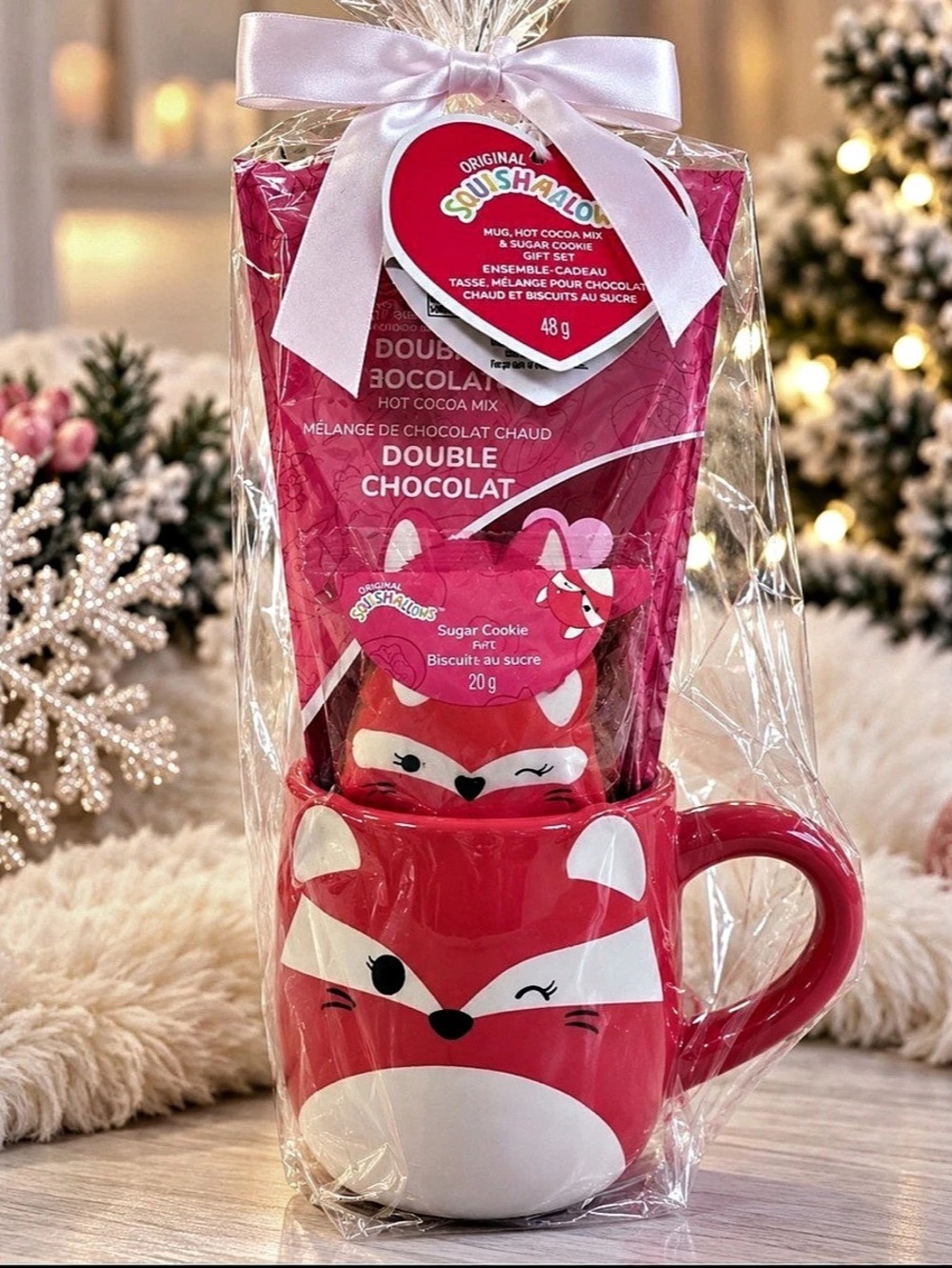Squishmallows Hot Cocoa Gift Set ☕🦊